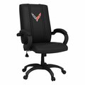 Dreamseat Office Chair 1000 with Corvette Symbol Logo XZOC1000-PSGMC61075